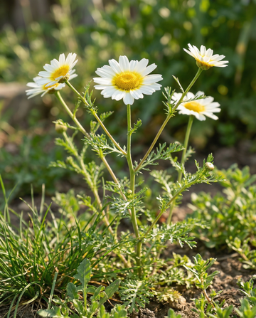 Mixed Single Flowered (Chrysanthemum coronarium) – organic annual flower seeds from SeedsChoice