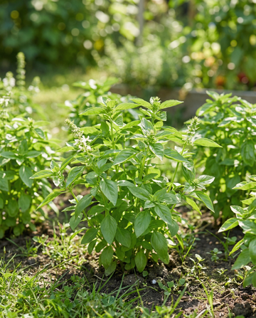 Lemon Basil (Ocimum basilicum) – organic annual herb seeds from SeedsChoice