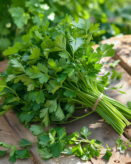 Parsley Gigante D'italia Seeds Organic Petroselinum Crispum Biennial