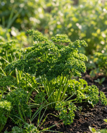 Parsley Moss Curled (Petroselinum crispum) – organic annual herb seeds from SeedsChoice