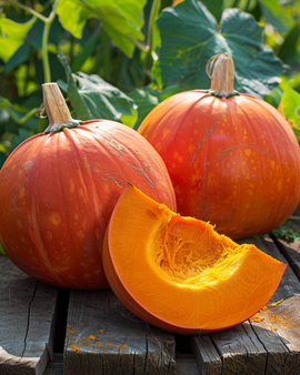 Pumpkin Rouge Vif D'etampes Seeds Organic Cucurbita Maxima Annual