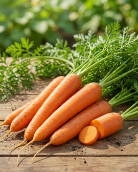 Carrot Caravel F1 Seeds Organic Daucus Carota Annual