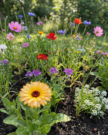 For Butterflies Mix – organic annual flower seeds from SeedsChoice