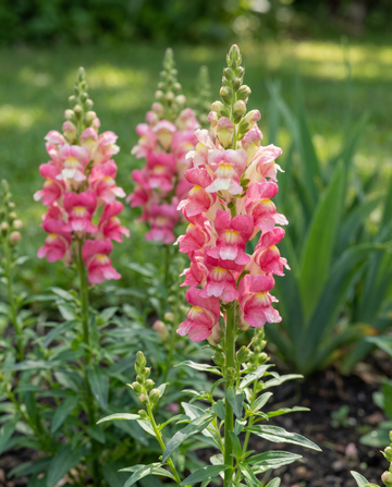 Snapdragon Cherry Twist (Antirrhinum majus) – annual flower seeds from SeedsChoice