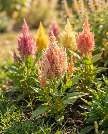 Ice Cream Mixed (Celosia argentea) – annual mix seeds from SeedsChoice