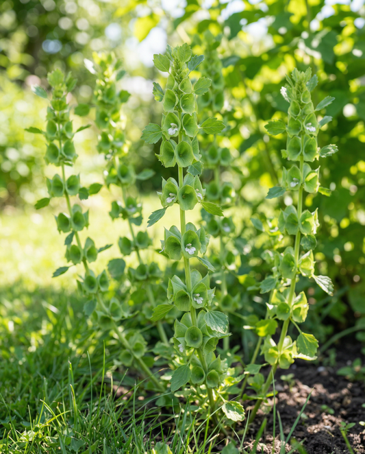 Molucella Irish Bells Cut (Moluccella laevis) – flower seeds from SeedsChoice