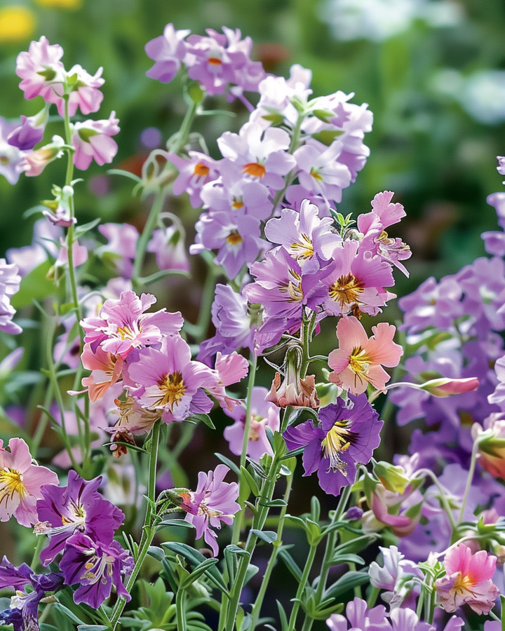 Poor Man's Orchid seeds (Schizanthus wisetonensis) – annual
