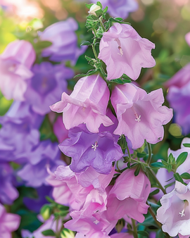 Canterbury Bells Seeds Campanula Medium Biennial Double Flowered