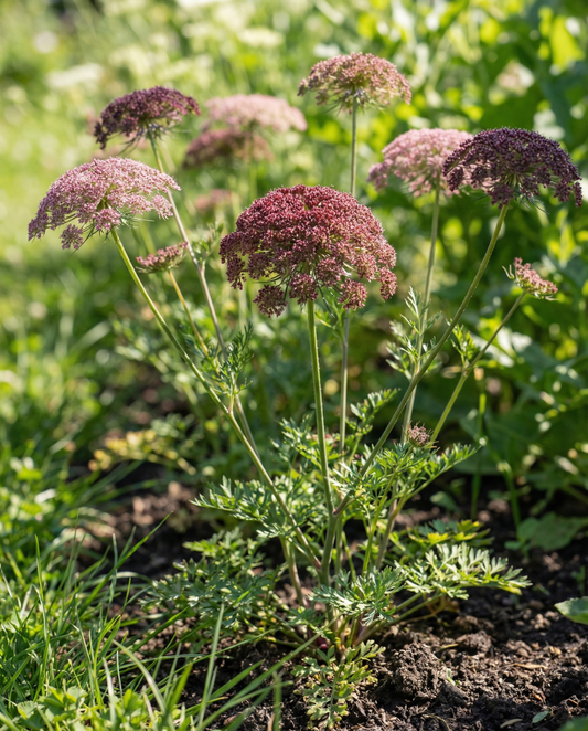 Red Ornamental Carrot Dara (Daucus carota) – biennial vegetable seeds from SeedsChoice