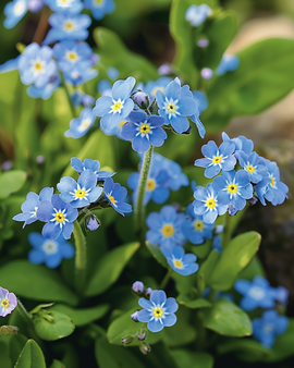 Forget Me Not Seeds Myosotis Alpestris Biennial Blue Flowers