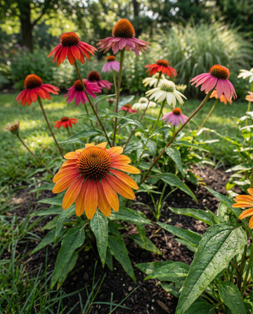 Coneflower Cheyenne Spirit Mix (Echinacea hybrida) – perennial flower seeds from SeedsChoice