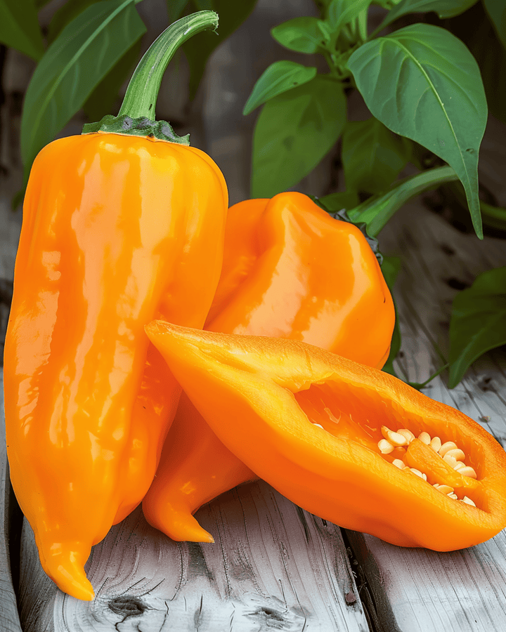Sweet Pepper Timia Orange Pointed seeds (Capsicum annuum) – annual vegetable