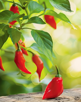 Pepper Biquinho Seeds Capsicum Chinense Annual Vegetable