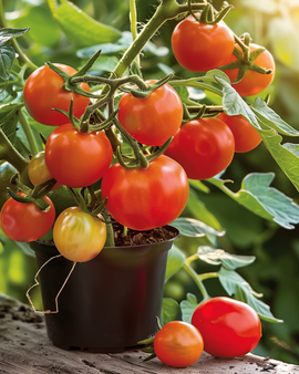 Bush Tomato Seeds Maja Solanum Lycopersicum Annual Variety