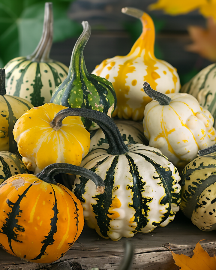Ornamental Gourd seeds (Cucurbita pepo) – annual mix
