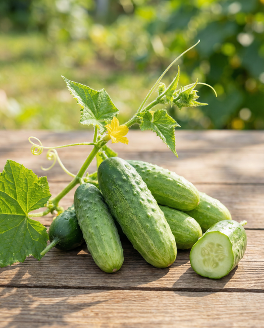 Gherkin National (Cucumis sativus) – annual vegetable seeds from SeedsChoice