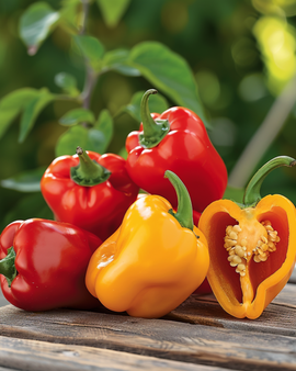 Baby Sweet Pepper Seeds Tinkerbell Mix Capsicum Annuum Annual