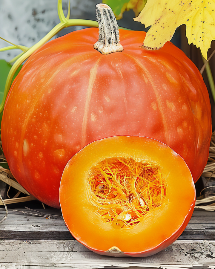 Pumpkin Rouge Vif Detampes seeds (Cucurbita maxima) – annual vegetable