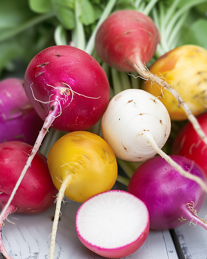 Radish Round Mixture seeds (Raphanus sativus) – annual vegetable
