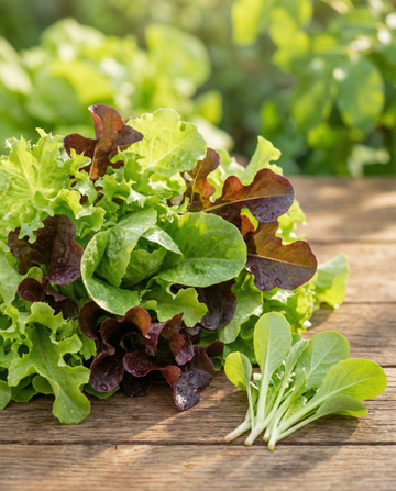 Babyleaf Lettuce Mixture (Lactuca sativa) – annual vegetable seeds from SeedsChoice