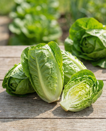 Little Gem Lettuce (Lactuca sativa) – annual vegetable seeds from SeedsChoice