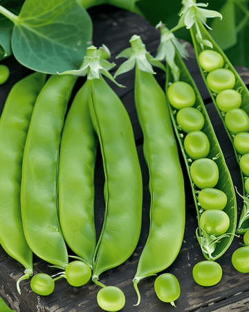 Peas Marktveroveraar seeds (Pisum sativum) – annual vegetable