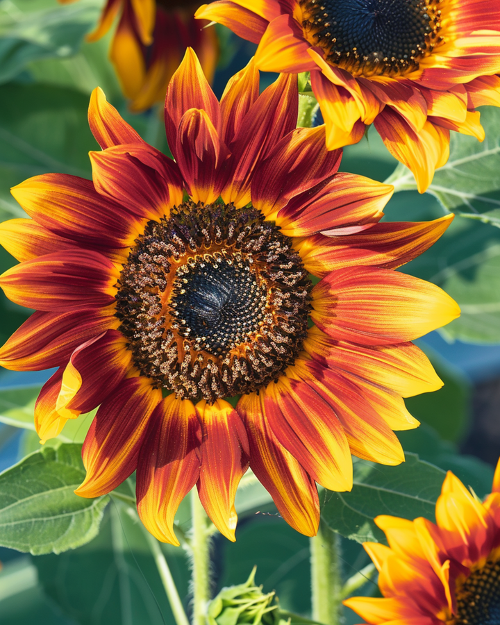 Sunflower Ring Of Fire seeds (Helianthus annuus) – annual flower