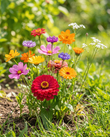 Picking Colourful Bouquet Mix Cut – annual flower seeds from SeedsChoice