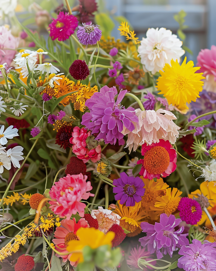 Everlasting Mix For Dried Bouquets Colourful seeds – annual flower