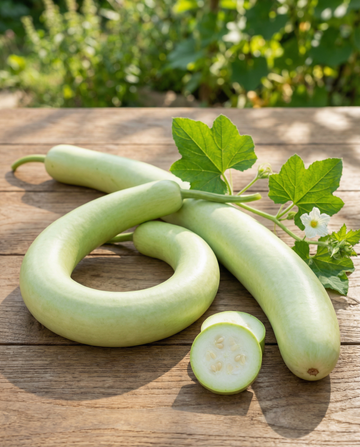 Cucuzzi Gourd Italian Snake (Lagenaria siceraria) – annual seeds from SeedsChoice