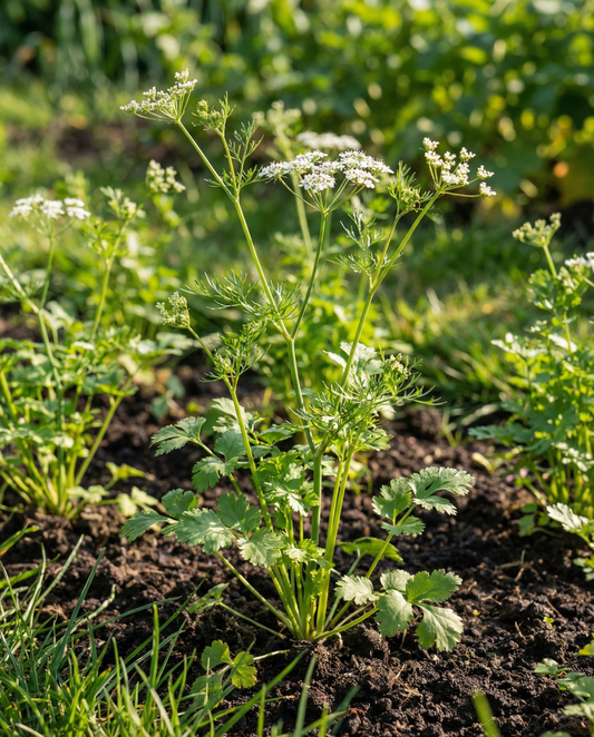 Coriander Cilantro (Coriandrum sativum) – annual herb seeds from SeedsChoice