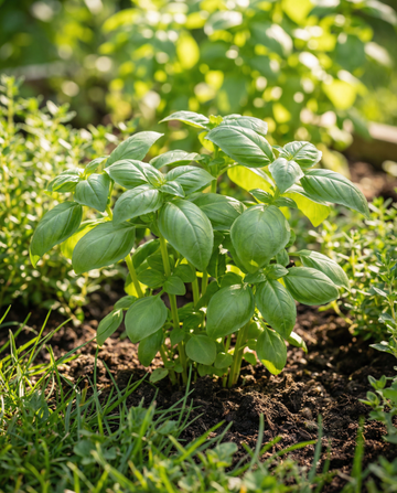 Basil Italiano Classico (Ocimum basilicum) – annual herb seeds from SeedsChoice