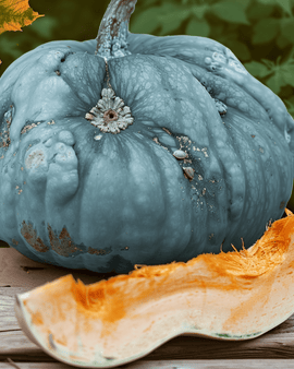Pumpkin Hubbard Blue Seeds Cucurbita Maxima Annual