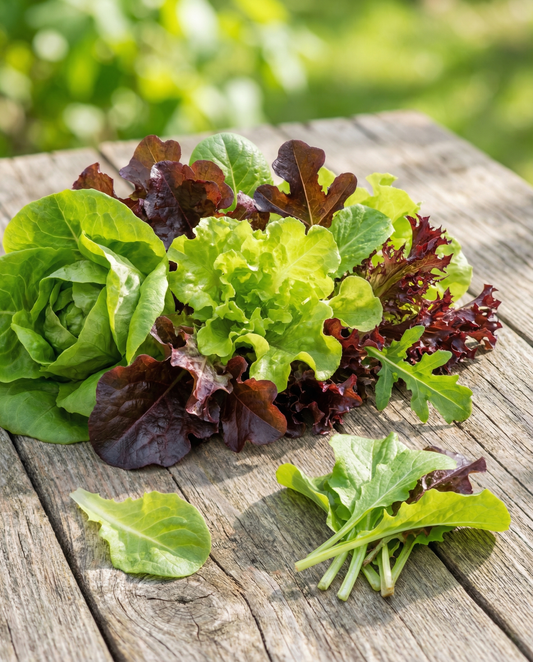 Lettuce Mixture Microgreens Baby Leaf Mix (Lactuca sativa) – annual microgreens seeds from SeedsChoice