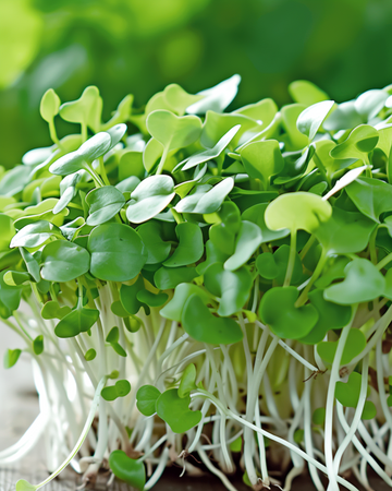 Mizuna Microgreens seeds (Brassica rapa) – annual microgreens