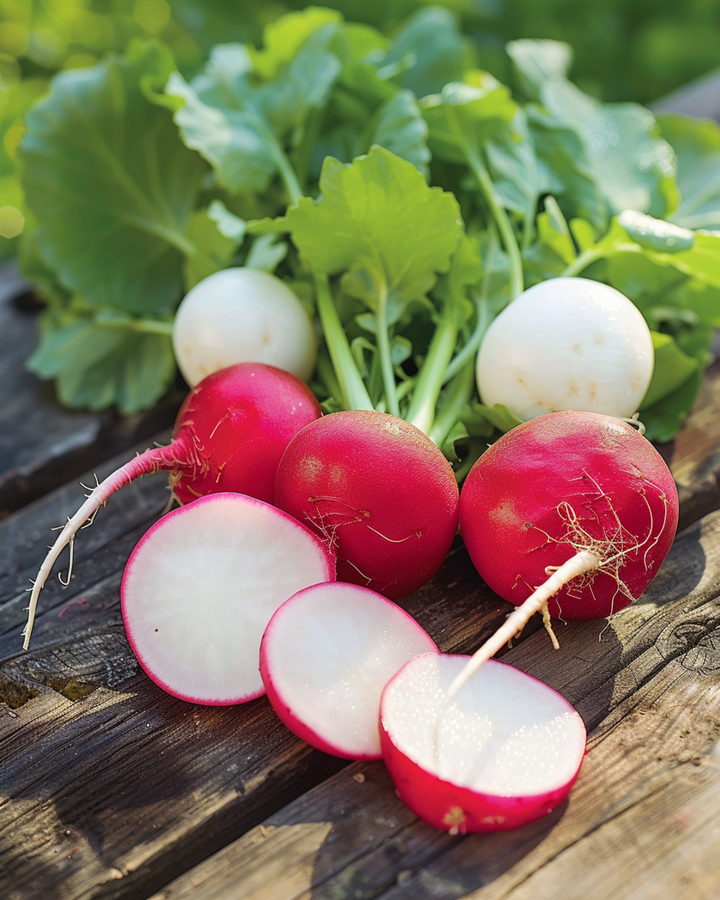 Radish Tape Round Mix Vegetables seeds (Raphanus sativus) – seed tape