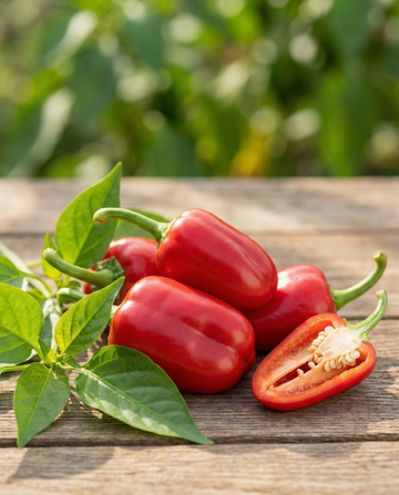 Snack Paprika Snacking Red Mini Pepper (Capsicum annuum) – annual vegetable seeds from SeedsChoice