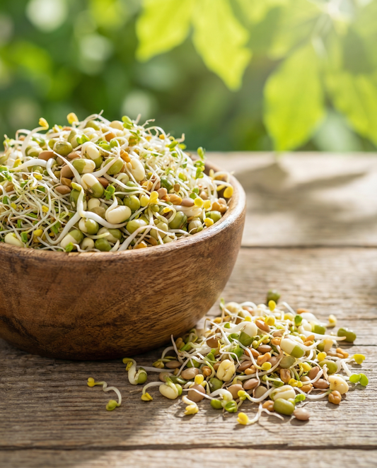 Salad Mix Sprouting (Lactuca sativa) – organic annual sprouting seeds from SeedsChoice