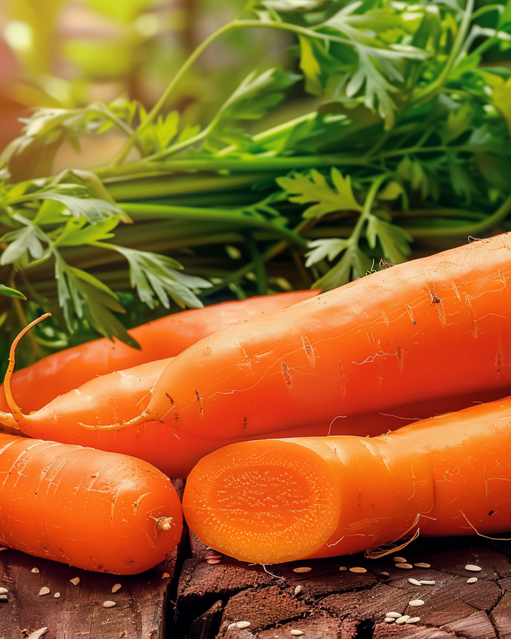 Carrots Nantes 2 Pelleted seeds (Daucus carota) – annual vegetable