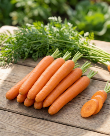 Carrots Nantes 2 Pelleted (Daucus carota) – annual vegetable seeds from SeedsChoice