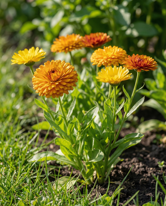 Doppia Fiesta Multicolor (Calendula officinalis) – annual seeds from SeedsChoice