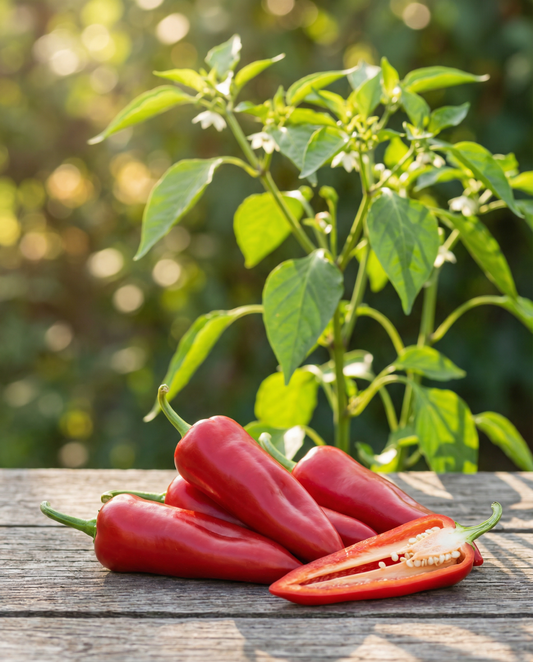 Sweet Italian Pepper Early (Capsicum annuum) – vegetable seeds from SeedsChoice