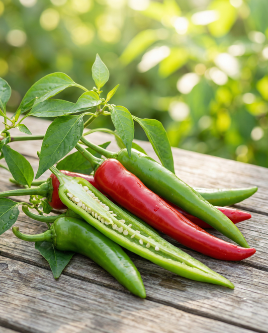 Pepper Dolce Di Bergamo (Capsicum annuum) – annual vegetable seeds from SeedsChoice
