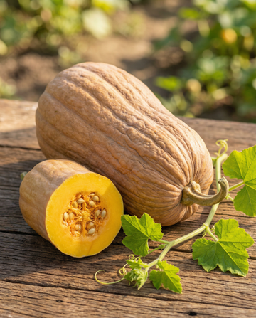 Butternut Rugosa Pumpkin (Cucurbita moschata) – vegetable seeds from SeedsChoice