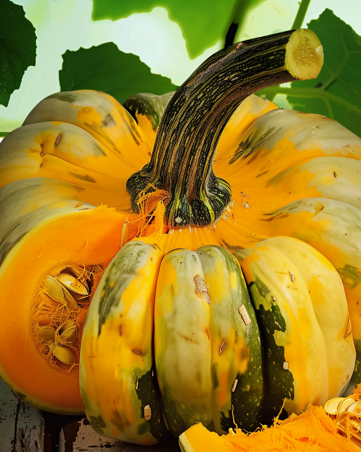 Round Padana Pumpkin seeds (Cucurbita maxima) – annual vegetable