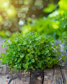 Common Cress Seeds Lepidium Sativum Annual Vegetable Leaf Crop