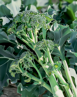 Sprouting Broccoli Seeds Spigariello Brassica Oleracea Late Variety Vegetable