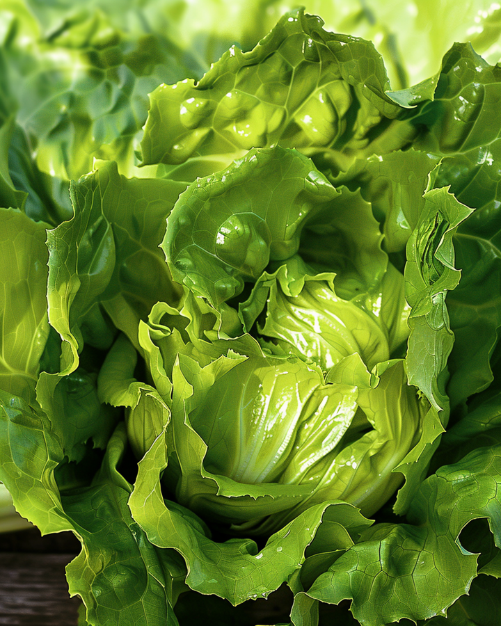 Ice Queen Lettuce Iceberg Type Late seeds (Lactuca sativa) – vegetable