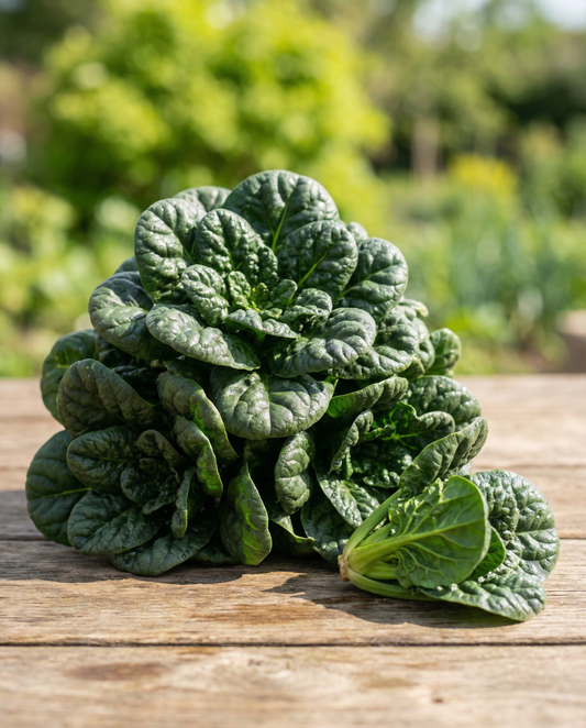 Spinach Merlo Nero (Spinacia oleracea) – vegetable seeds from SeedsChoice