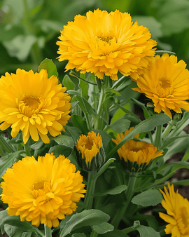 Pot Marigold Seeds Golden Emperor Calendula Officinalis Annual